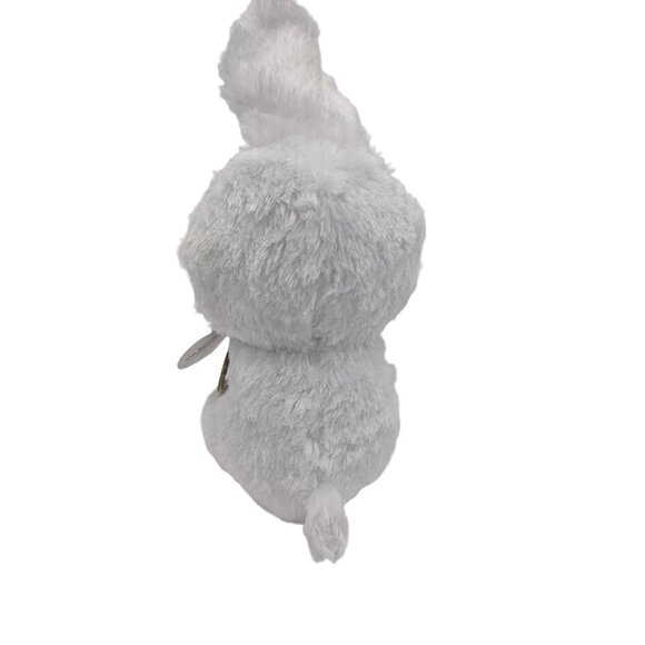 New TY Beanie boo Rabbit Sunday sparkle eyes rainbow basket  Easter  9" … - Picture 5 of 12